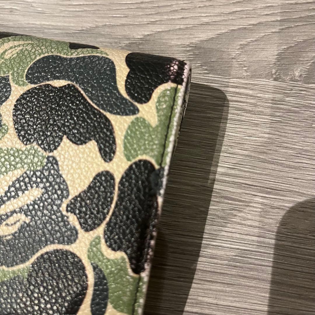 ABC CAMO MINI WALLET BAPE 二つ折り財布 ミニ財布