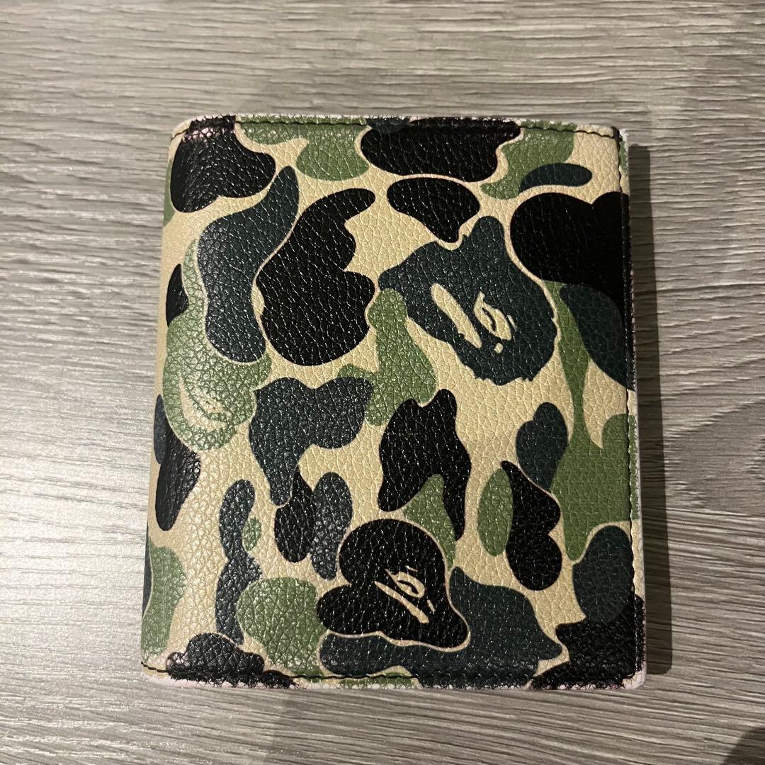 ABC CAMO MINI WALLET BAPE 二つ折り財布 ミニ財布