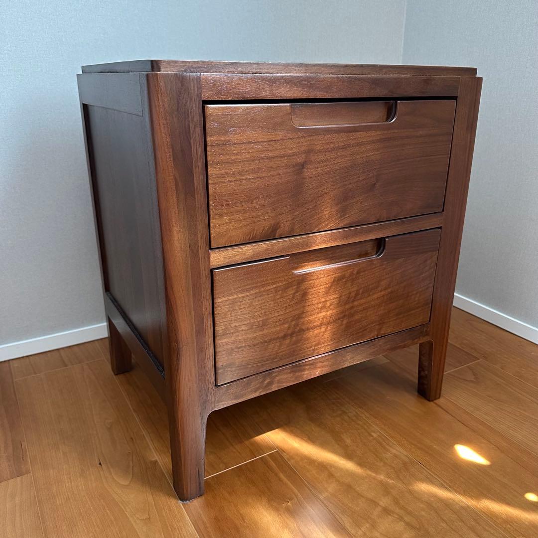 ウォールナット サイドチェスト チェスト サイドテーブル