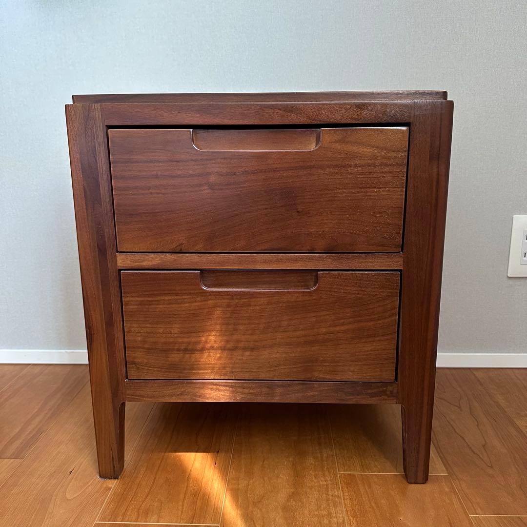 ウォールナット サイドチェスト チェスト サイドテーブル