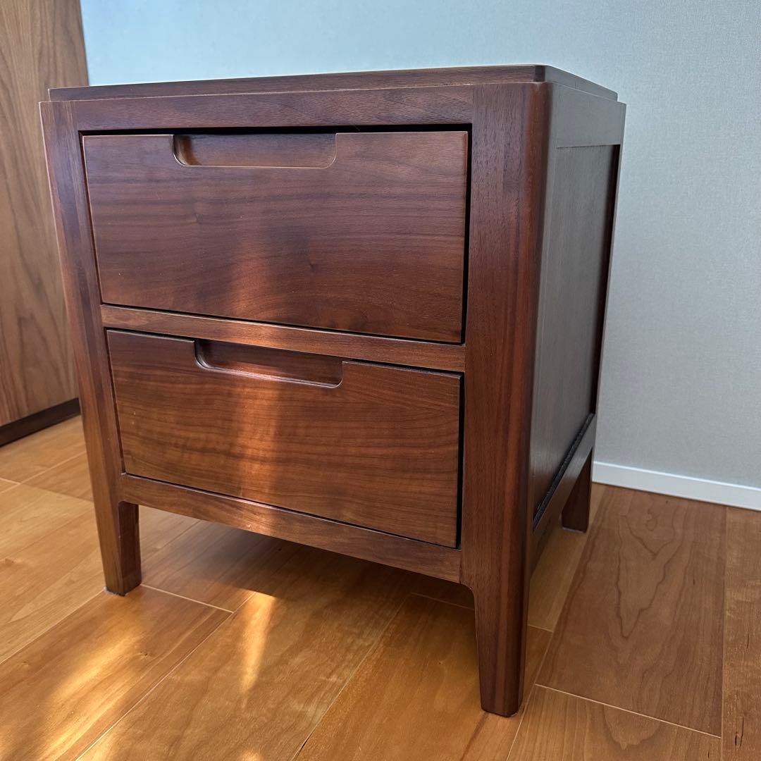 ウォールナット サイドチェスト チェスト サイドテーブル