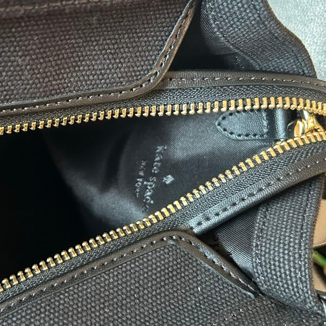 [末使用]お値下げ　 ケイトスペードキャンバストートバッグ25SS！