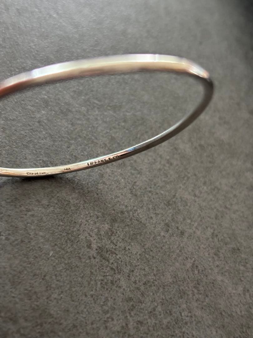 Tiffany&Co ティファニー ラブノット バングル ブレスレット