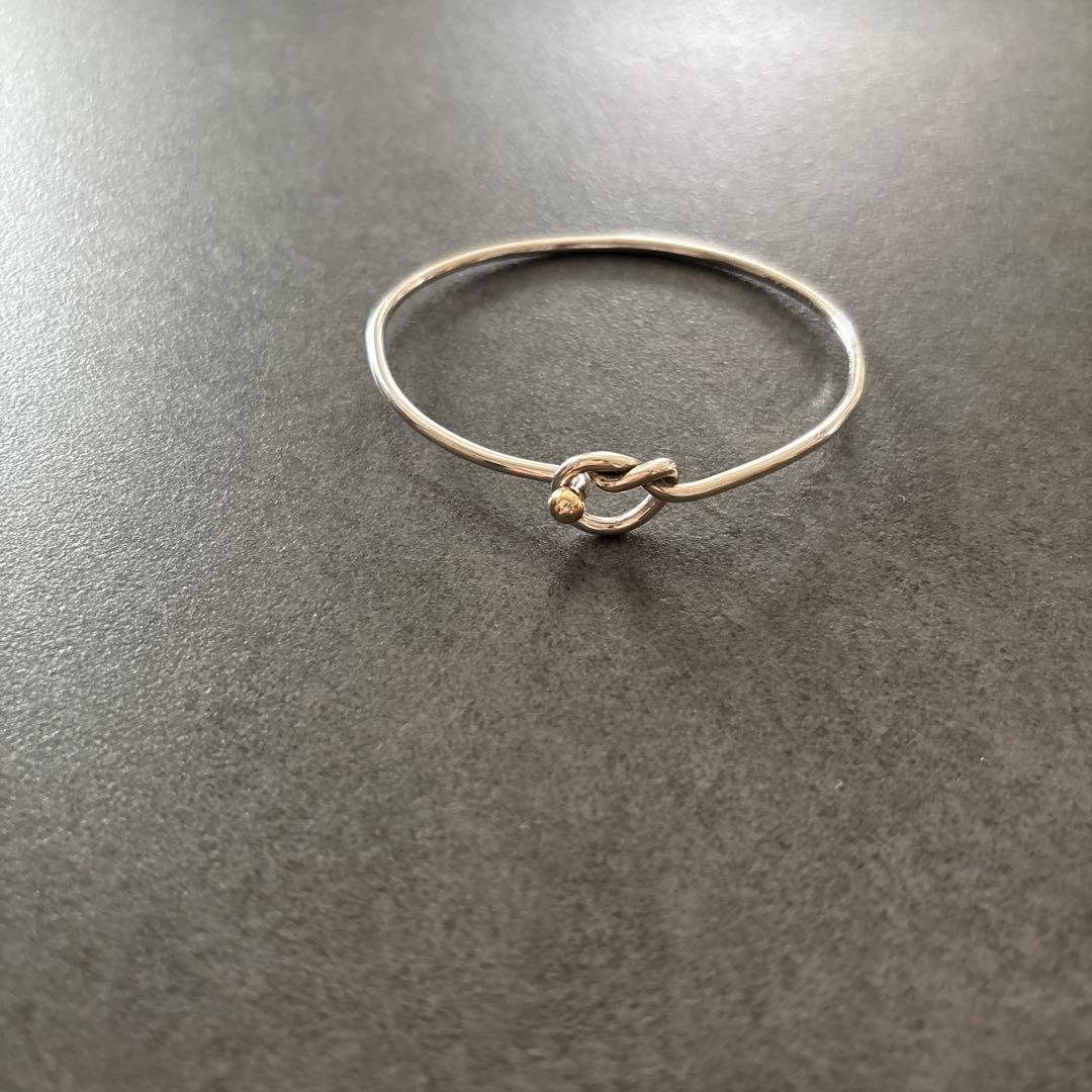 Tiffany&Co ティファニー ラブノット バングル ブレスレット