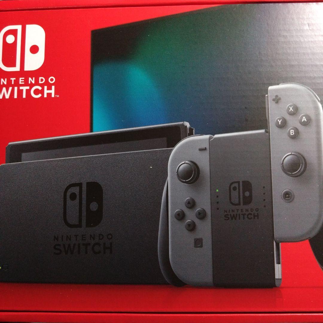新品未使用、未開封品です。Nintendo Switch 本体 グレー