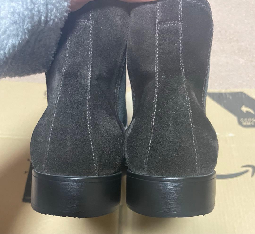 PRADA スウェードブーツ　ブラウン