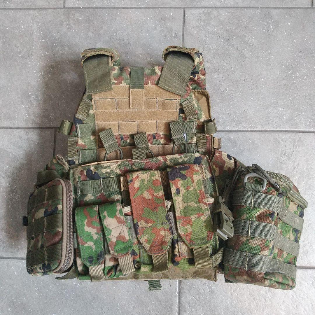 JTECH 陸自迷彩 プレートキャリア