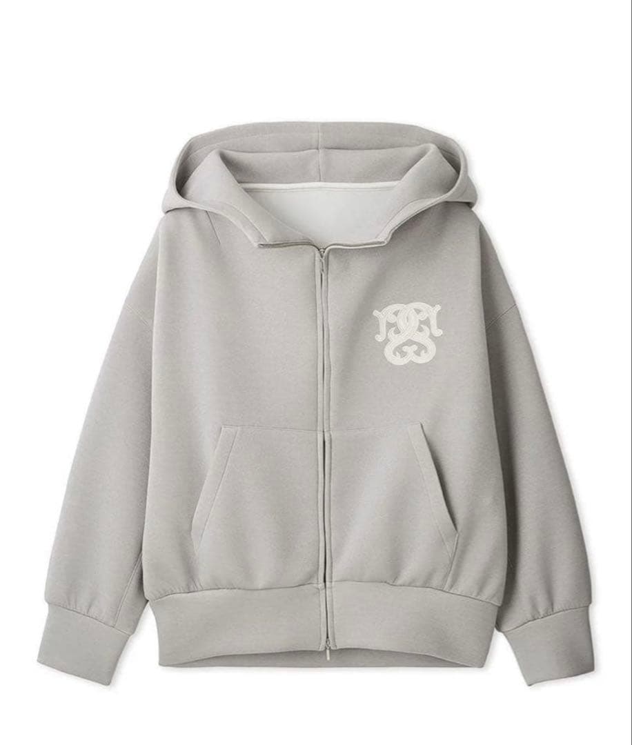 M様ご予約分※他の方はご遠慮下さい。 SNIDEL ボリュームパーカーグレーラメ