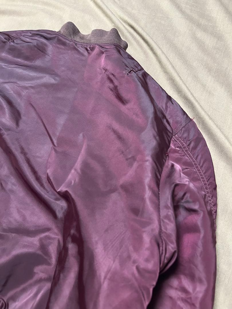 希少カラー Schott ショット MA-1-1949 ワインレッド ma-1