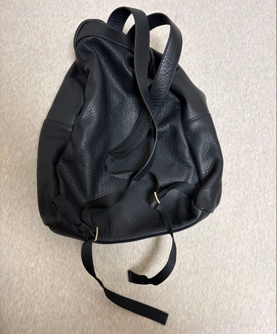 S.MANOデイバッグ（黒レザー）