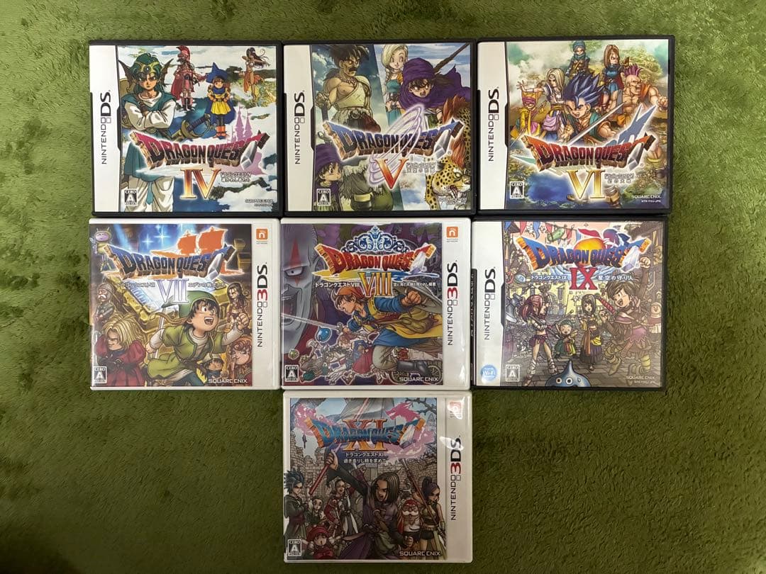 ドラゴンクエスト　ソフト　まとめ売り