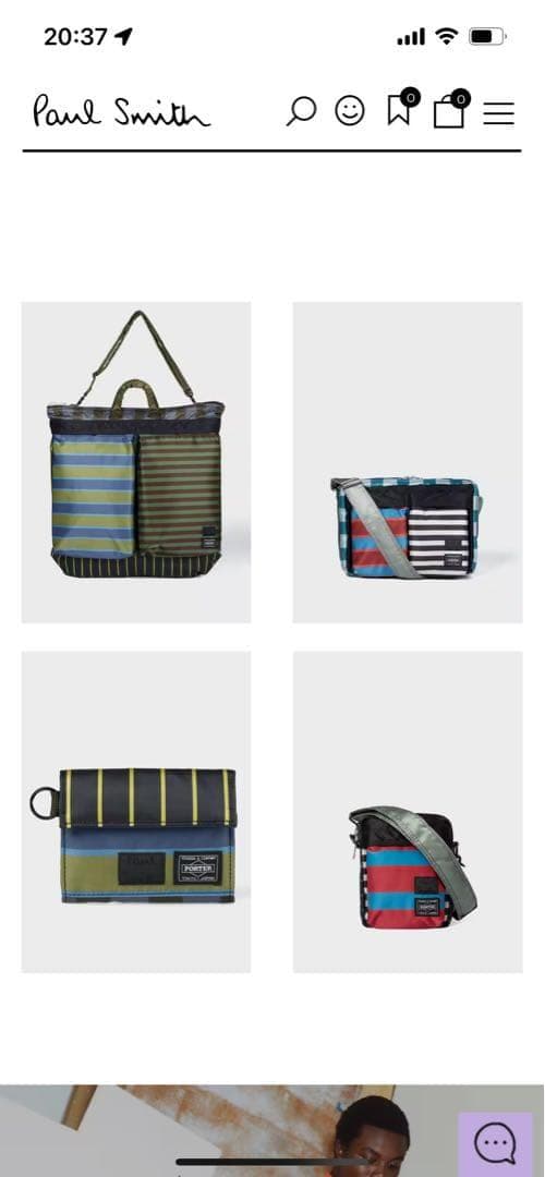 ポーター ポールスミス 【新品・未使用】タンカー コラボ