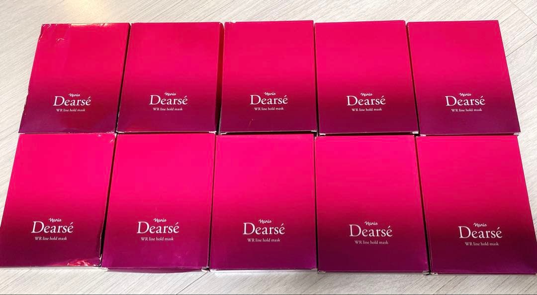 新品 Dearsé WRラインホールドマスク 30ml×8枚*10箱セット