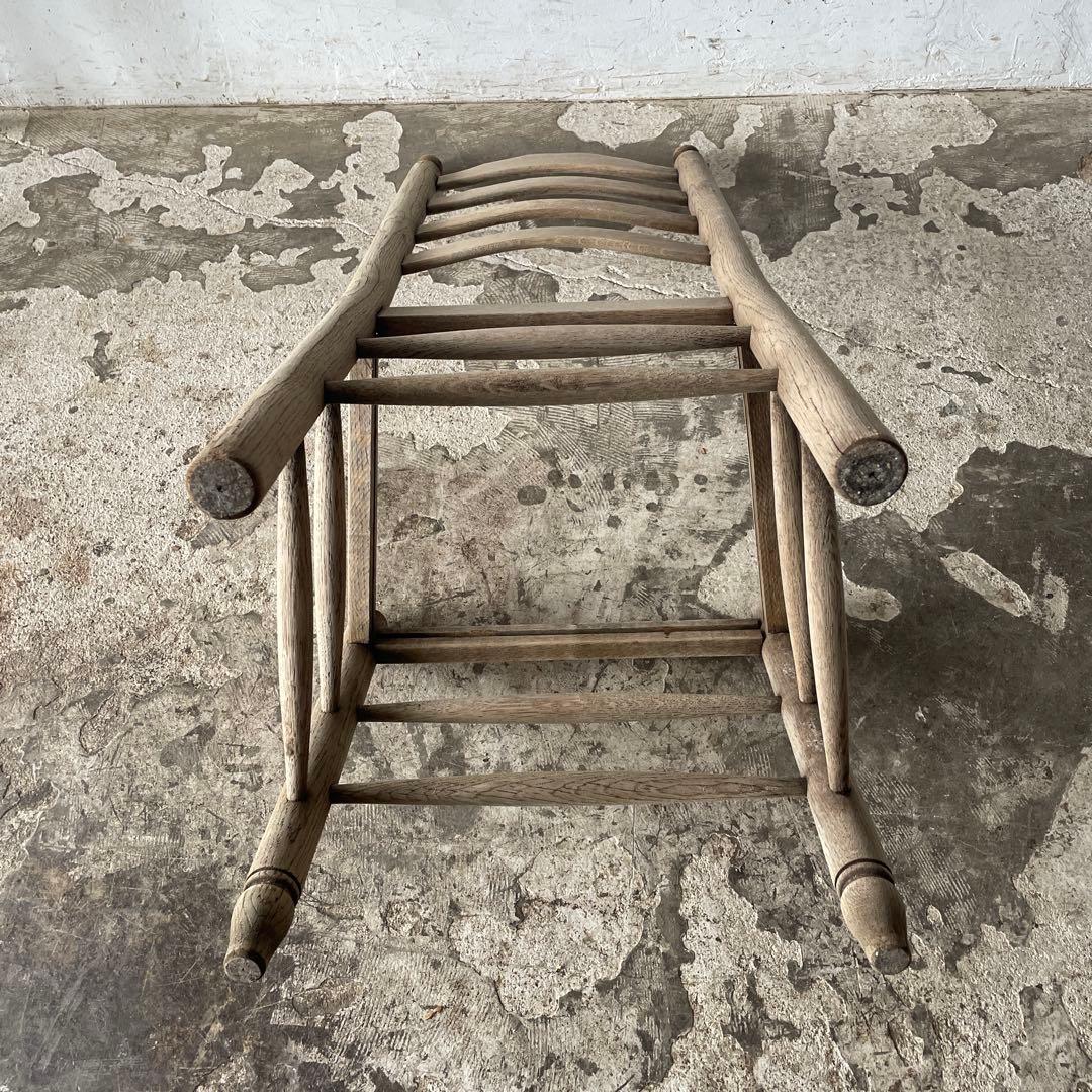 SUMMER SALE 7/4〜7/31 ダイニング藁チェア　剥離　no3