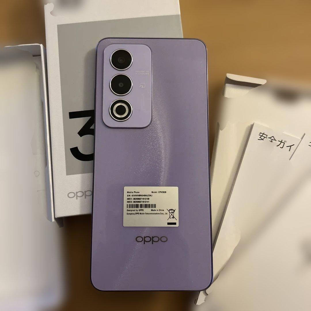 OPPO A3 5G スマートフォン