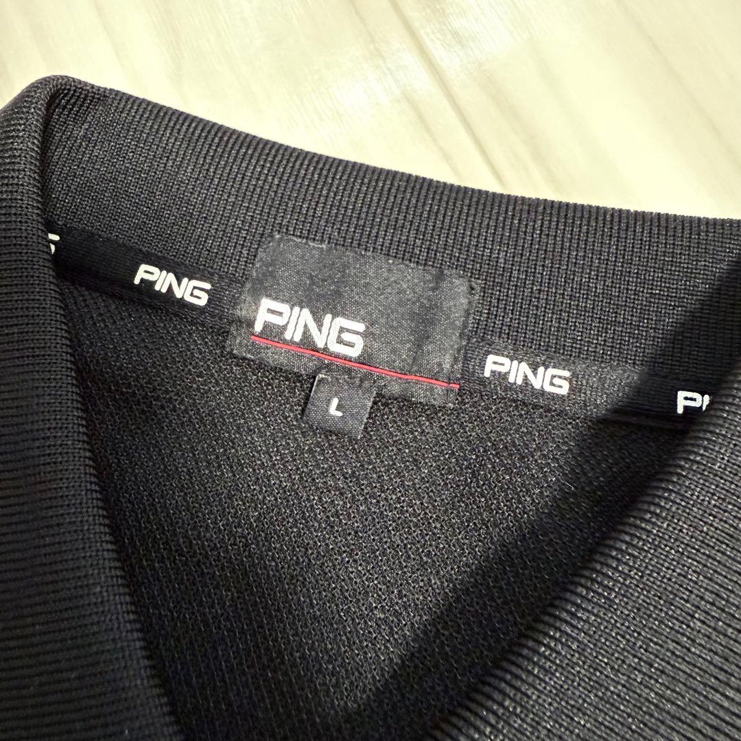 【極美品】PING ポロシャツ パンツセット セットアップ　L
