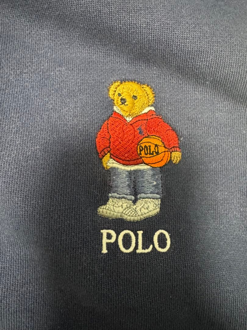 あべこーPolo Bear Fleece Baseball Jacket