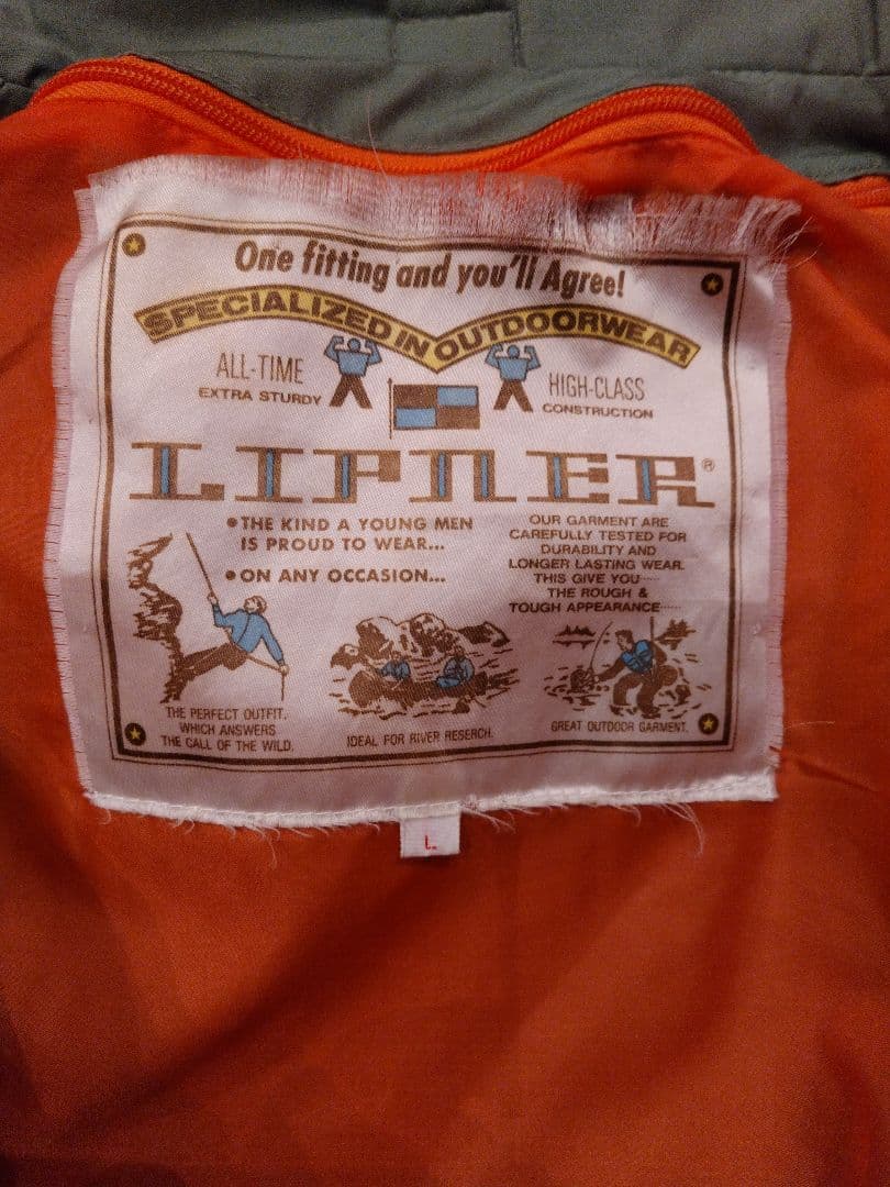 LIPNER 90s フィッシングジャケットsizeL