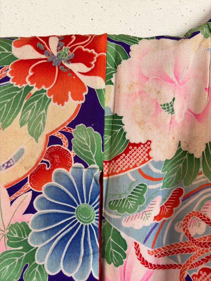 専用です。アンティーク　錦紗　子供着物　アンティーク着物　大正ロマン