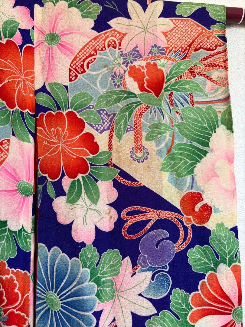 専用です。アンティーク　錦紗　子供着物　アンティーク着物　大正ロマン