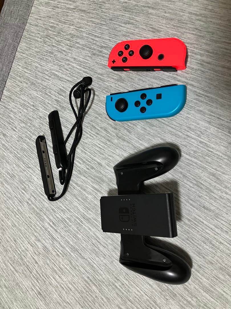 Nintendo Switch 本体 青/赤 ＆黄緑/ピンク ジョイコン付き
