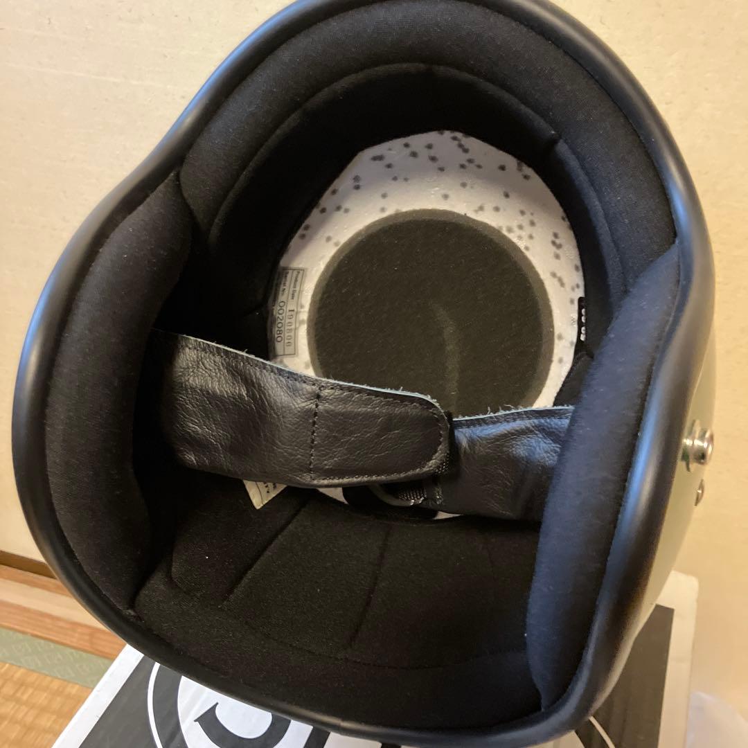 SHM スモールジェットヘルメット グリーンメタリック LOT501 Lサイズ