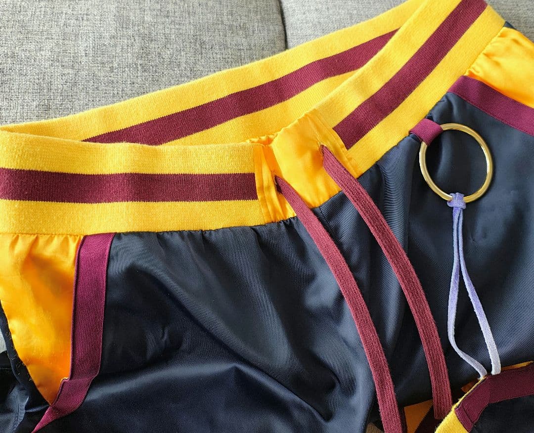 希少 MINDSEEKER マインドシーカー ナイロンカーゴトラックパンツ L