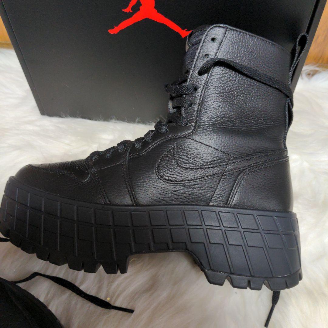 【極美品】Nike Air Jordan 1ブルックリン　ブラック24cm
