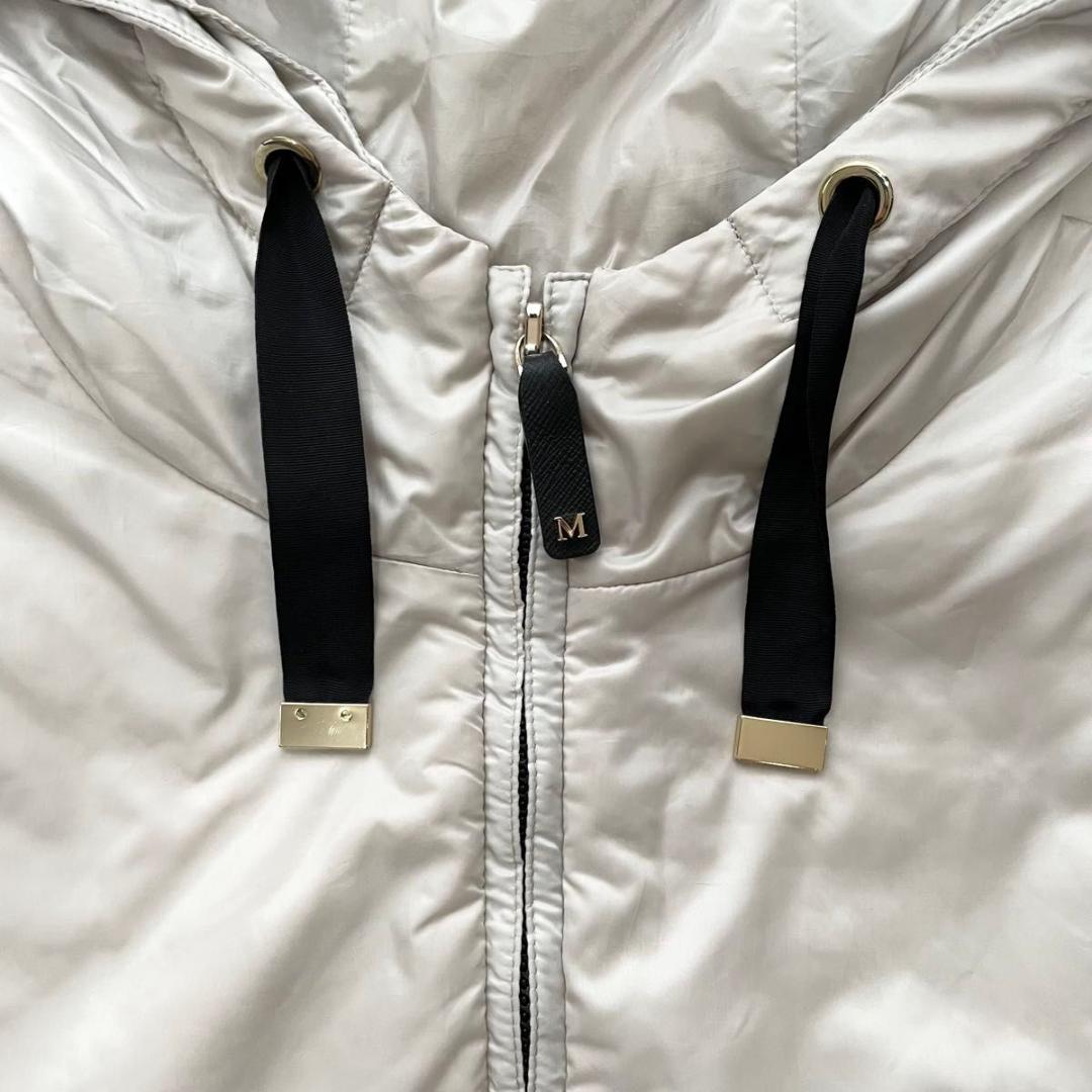 近年モデル MAX MARA The CUBE ダウンベスト　フード付　38　M