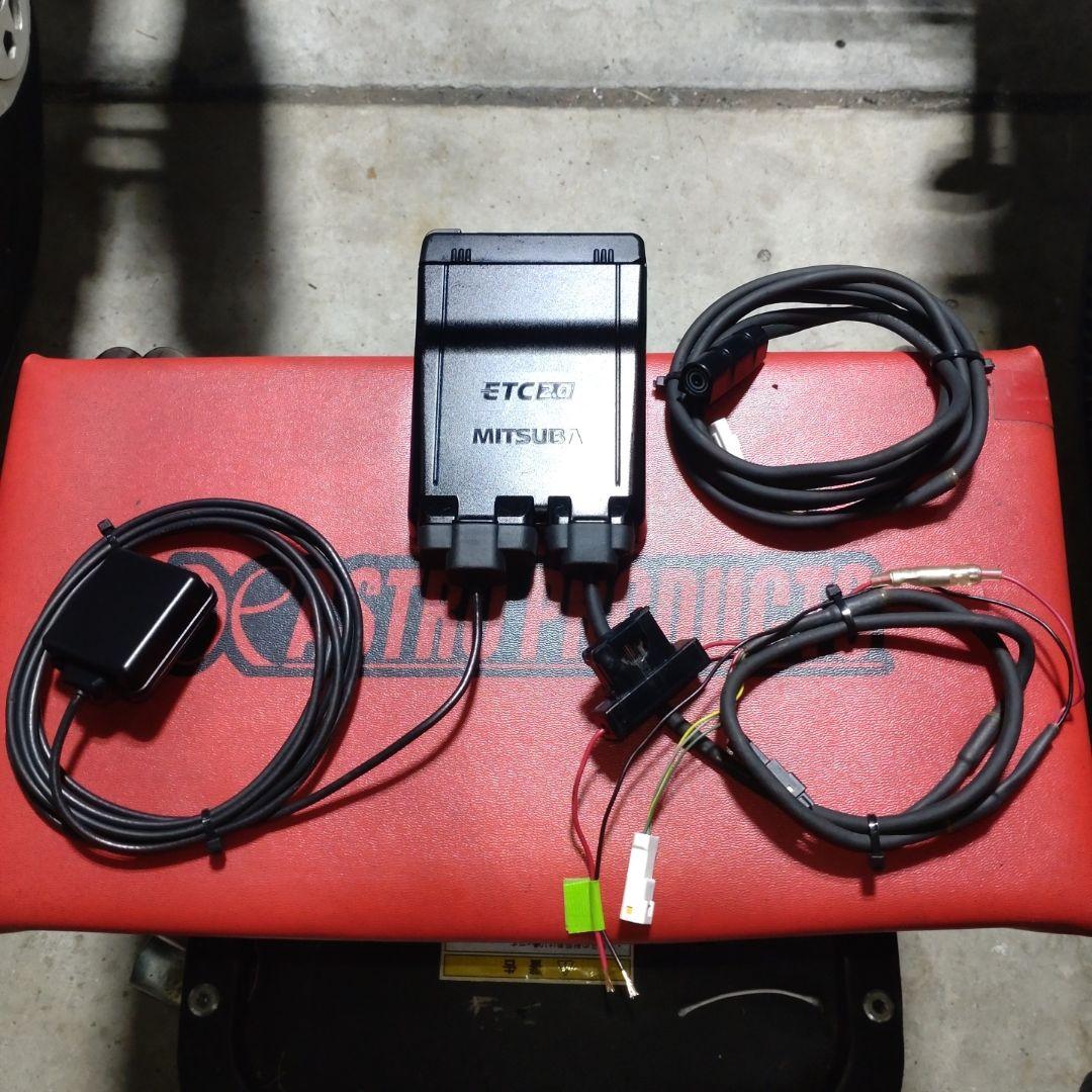 バイク用　ETC　ミツバ　BE700　ETC2.0　【875】