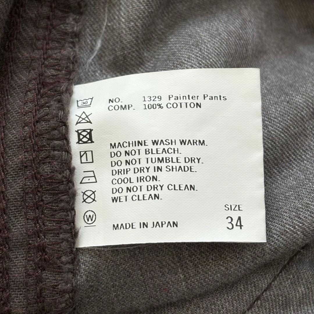 パンツ THE SHISHIKUI Painter pants / BROWN 34