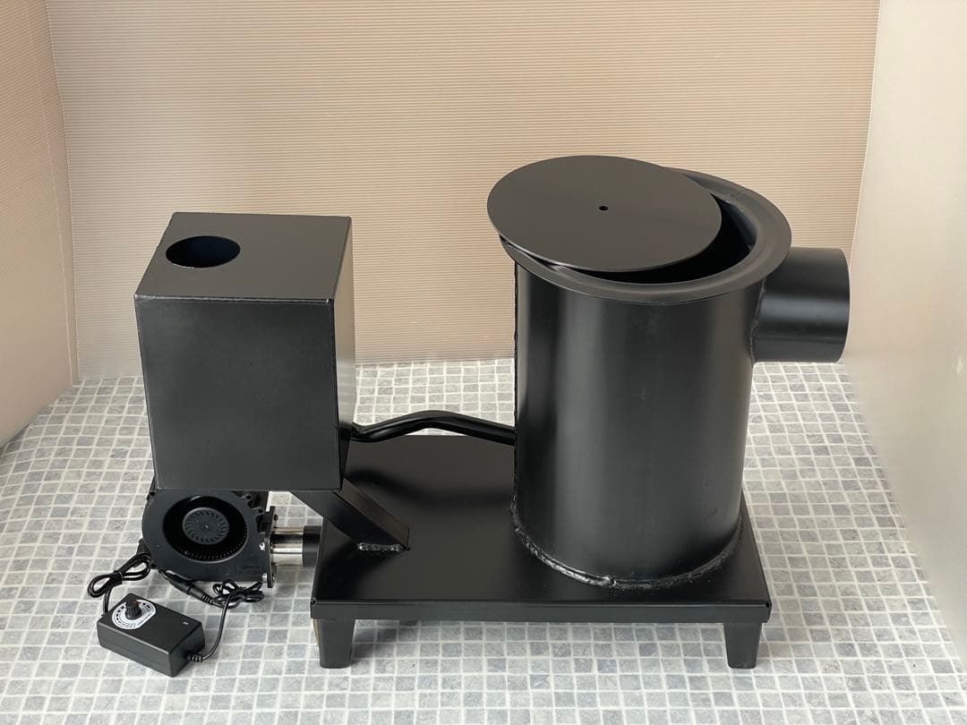 廃油ストーブ　耐熱塗装