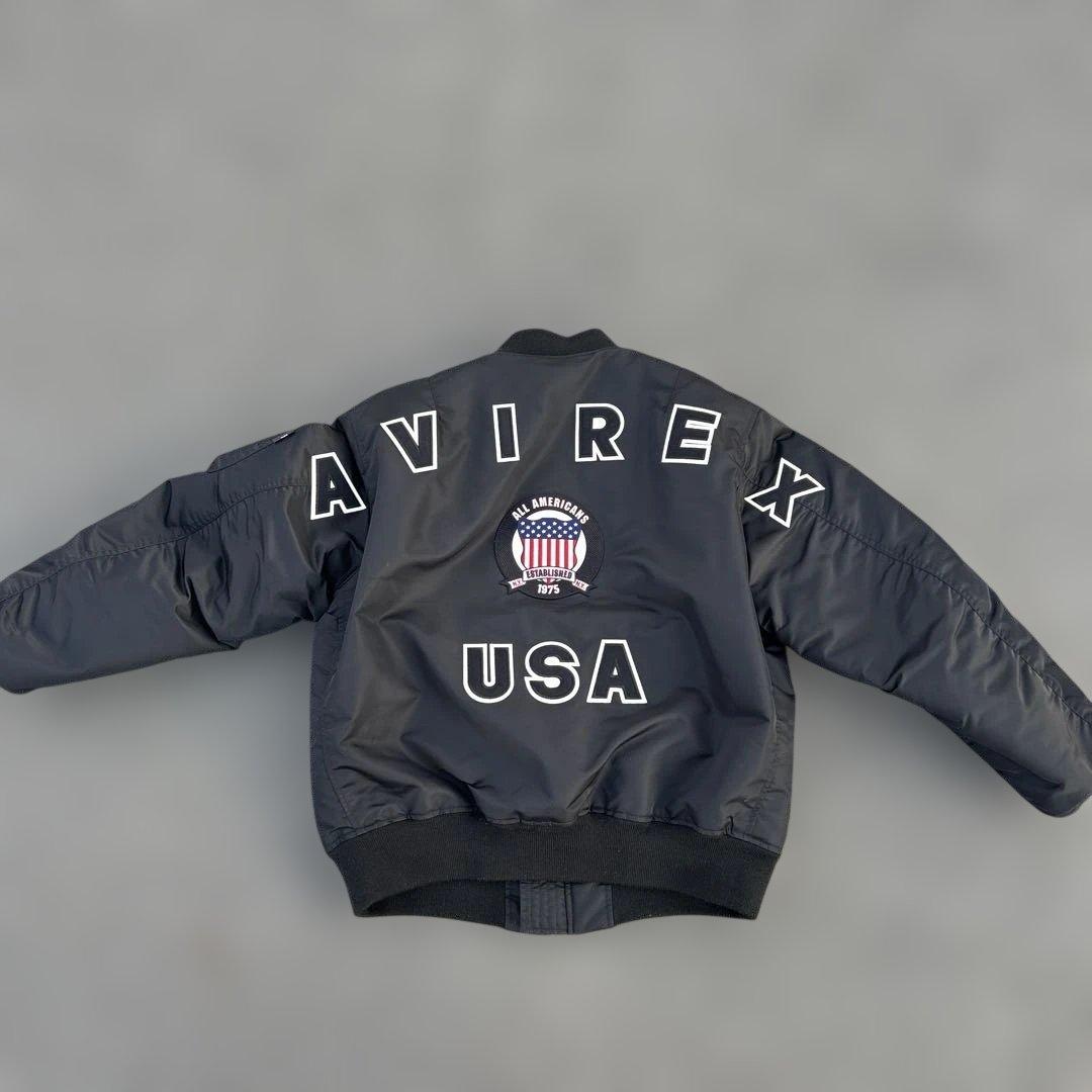 AVIREX MA-1 50周年フライトジャケット ブラック