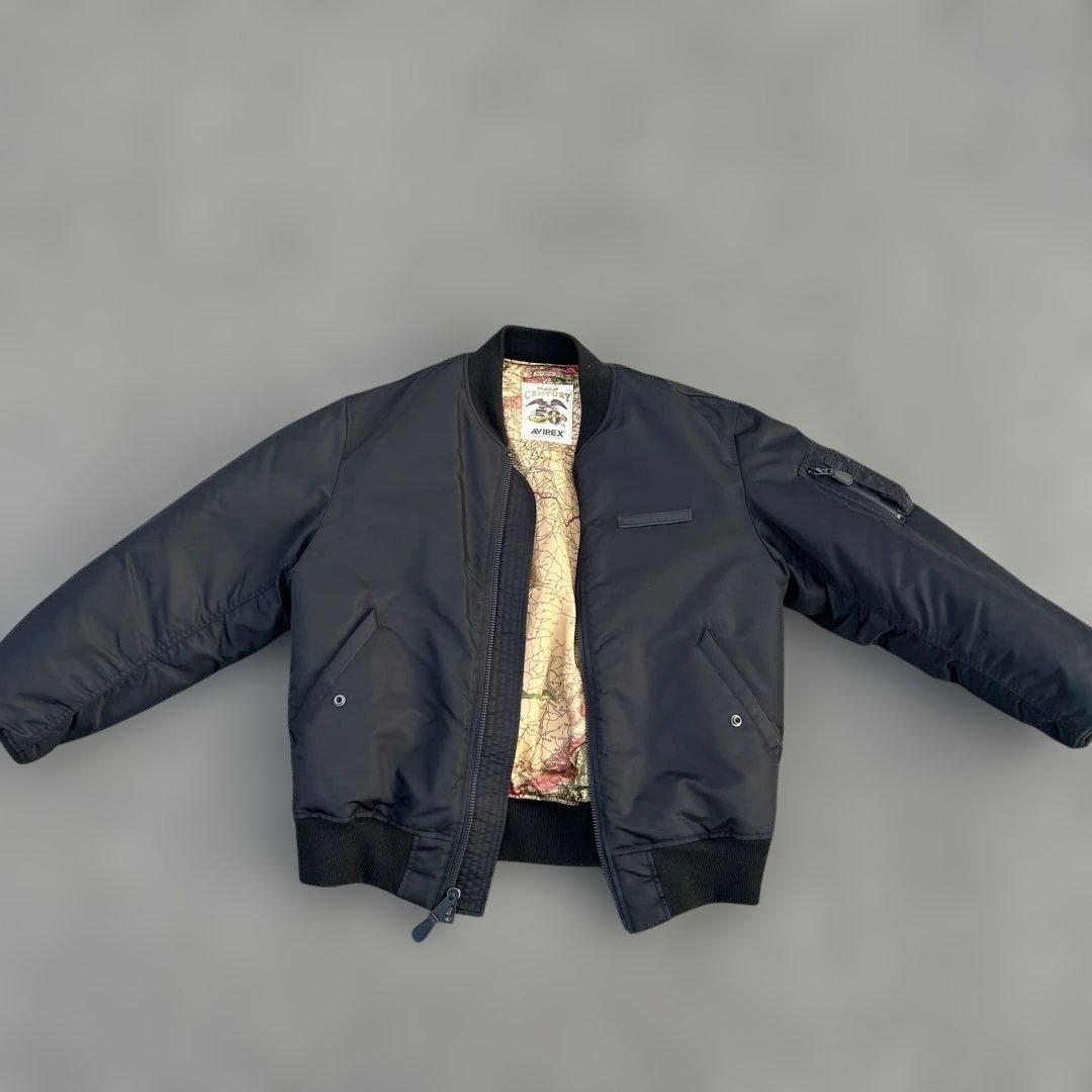 AVIREX MA-1 50周年フライトジャケット ブラック