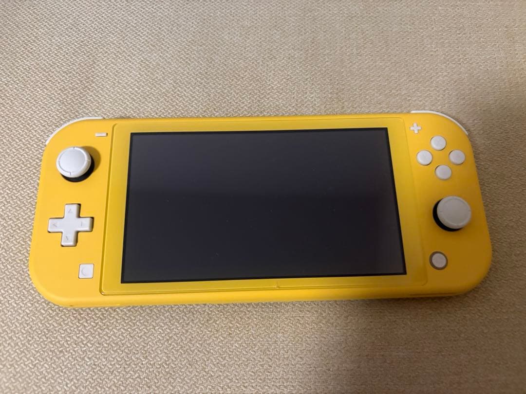 美品 Nintendo Switch Lite 本体 イエロー