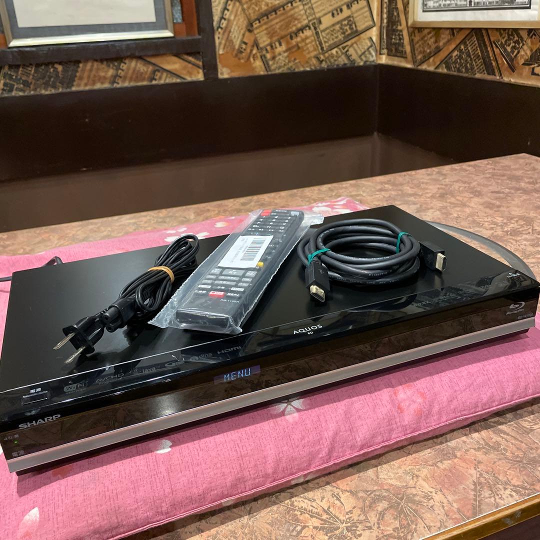 SHARP BD-W1700 12倍録 1TB 新品リモ等付フル装備 完動品！