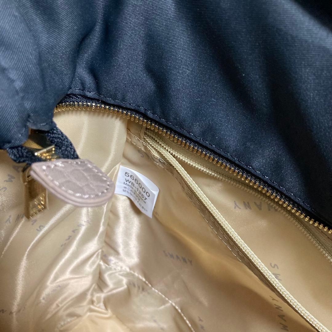 【新品未使用】スワニー SWANYトートキャリー　クロコ型押　４輪　Lサイズ