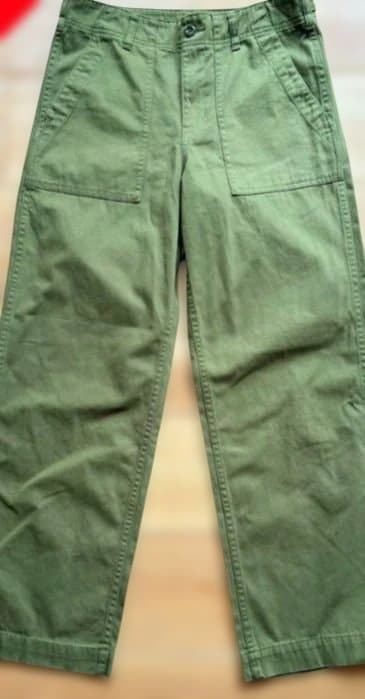 美品☆大人気☆Spick&Span ルーズベイカーパンツ40　カーキ