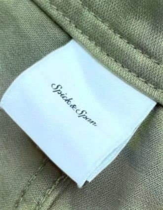 美品☆大人気☆Spick&Span ルーズベイカーパンツ40　カーキ