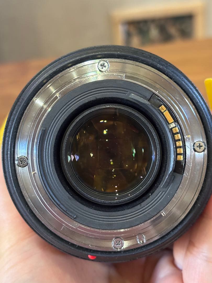 【ジャンク品】Canon zoom EF24-70mm レンズフード付き