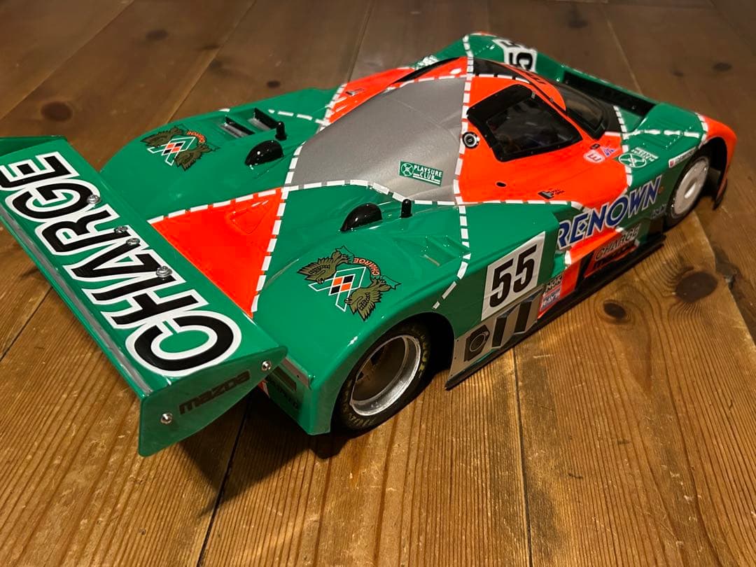 タミヤ　Mazda 787B cカー 塗装済み　ボディ　ラジコン　新品　未使用
