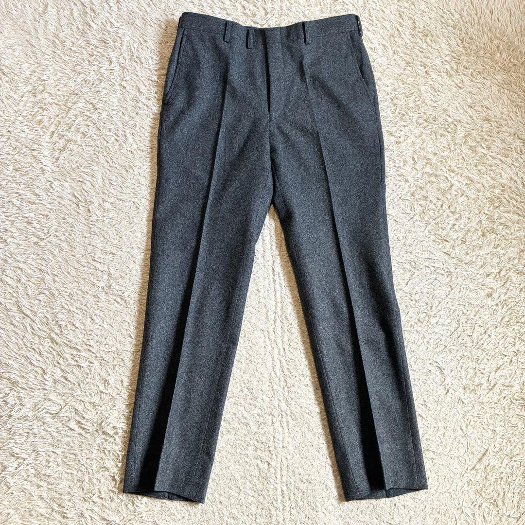 【美品】 高級生地　カノニコ3ピース スーツセットアップ グレー イタリア