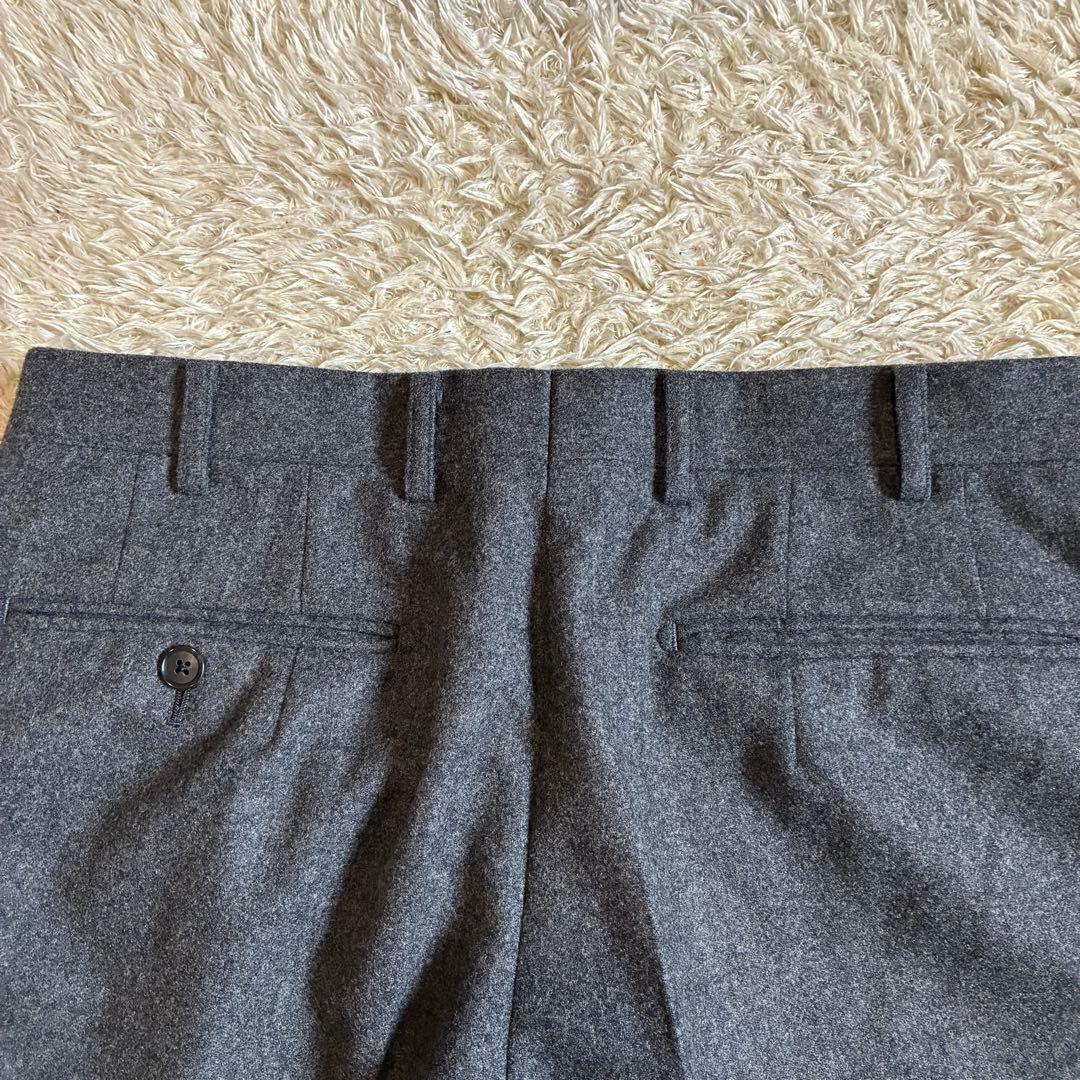 【美品】 高級生地　カノニコ3ピース スーツセットアップ グレー イタリア