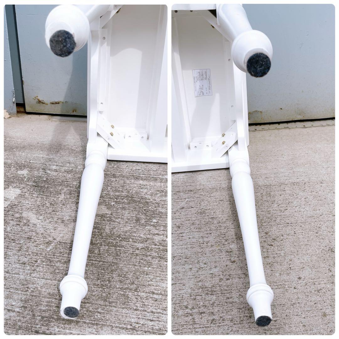 【訳あり未使用】姫系 イギリスアンティーク調デスク ドレッサー 彫刻家具