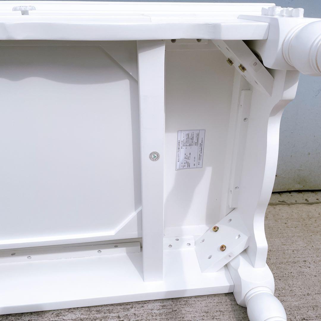 【訳あり未使用】姫系 イギリスアンティーク調デスク ドレッサー 彫刻家具