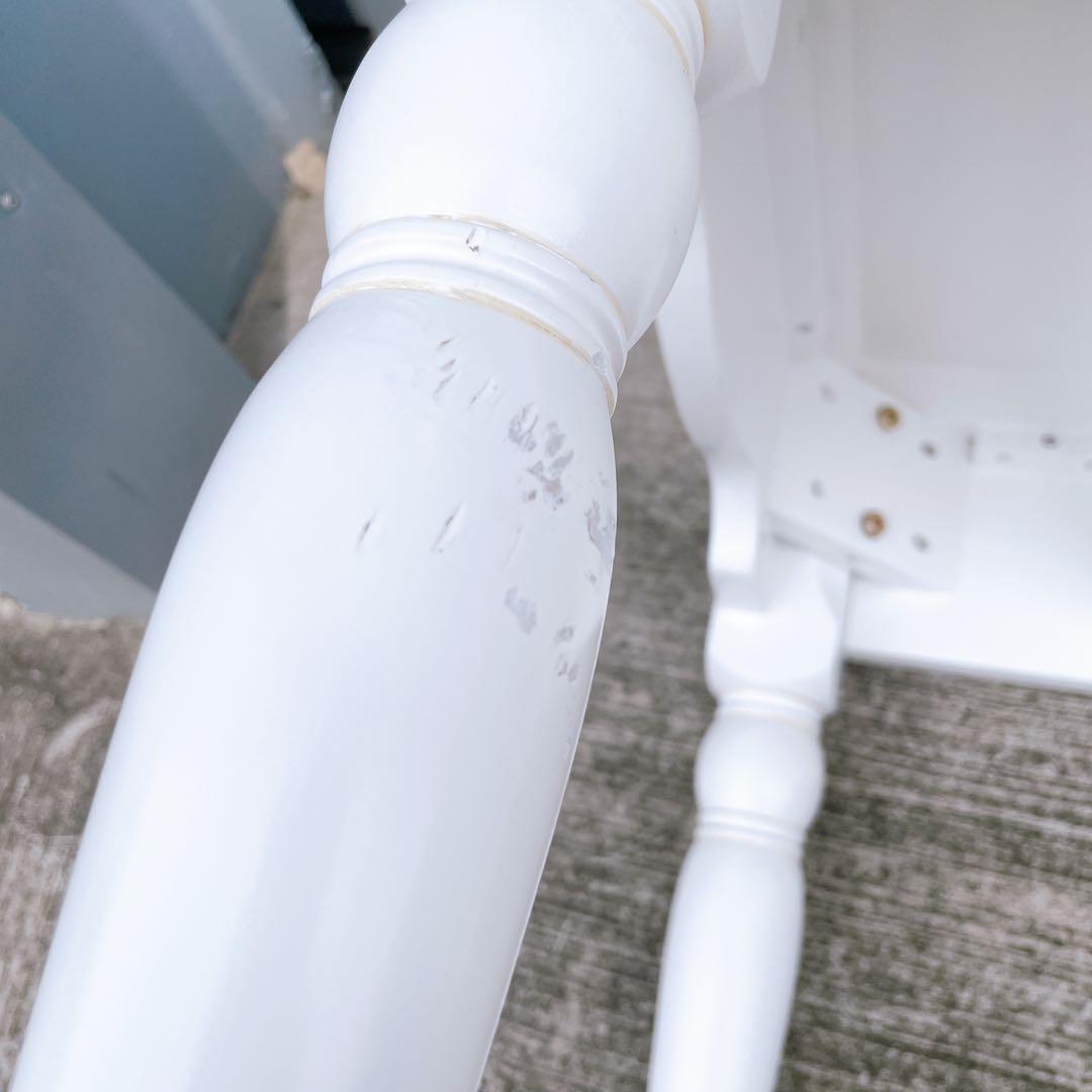 【訳あり未使用】姫系 イギリスアンティーク調デスク ドレッサー 彫刻家具