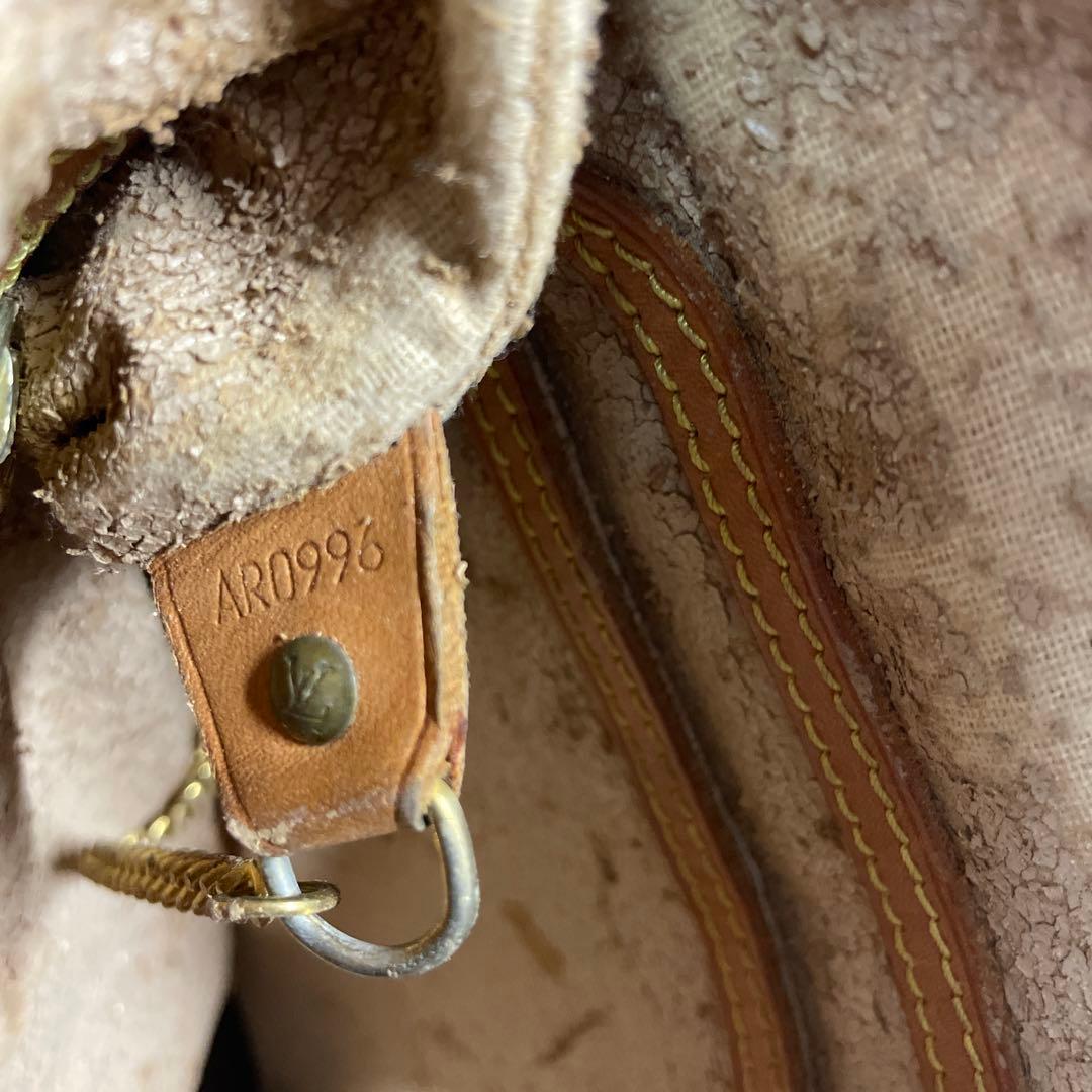 ルイヴィトン　モノグラム　バケツ型　トートバッグ