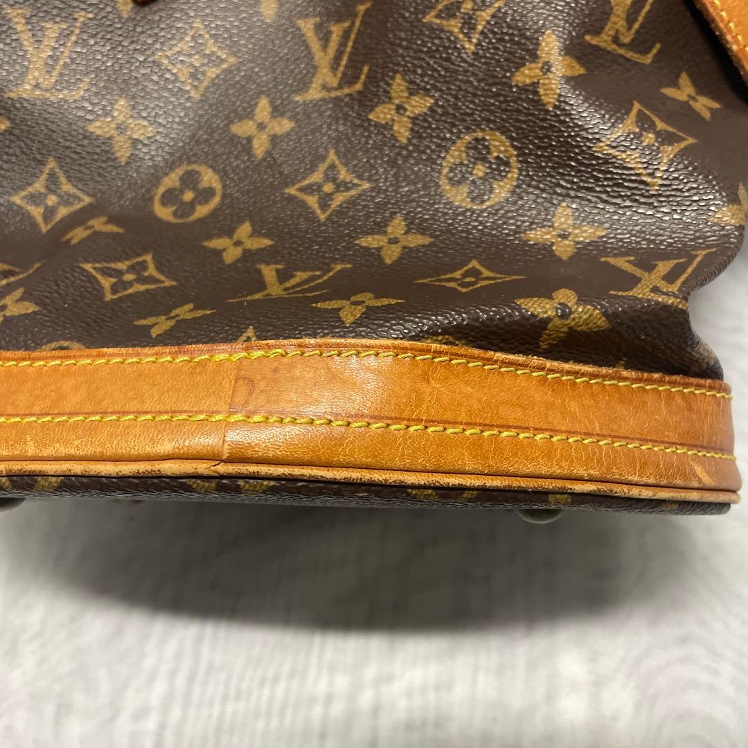 ルイヴィトン　モノグラム　バケツ型　トートバッグ