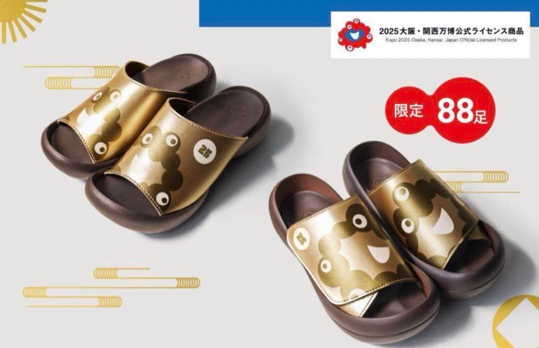 EXPO2025 ミャクミャク サンダル エッグヒール