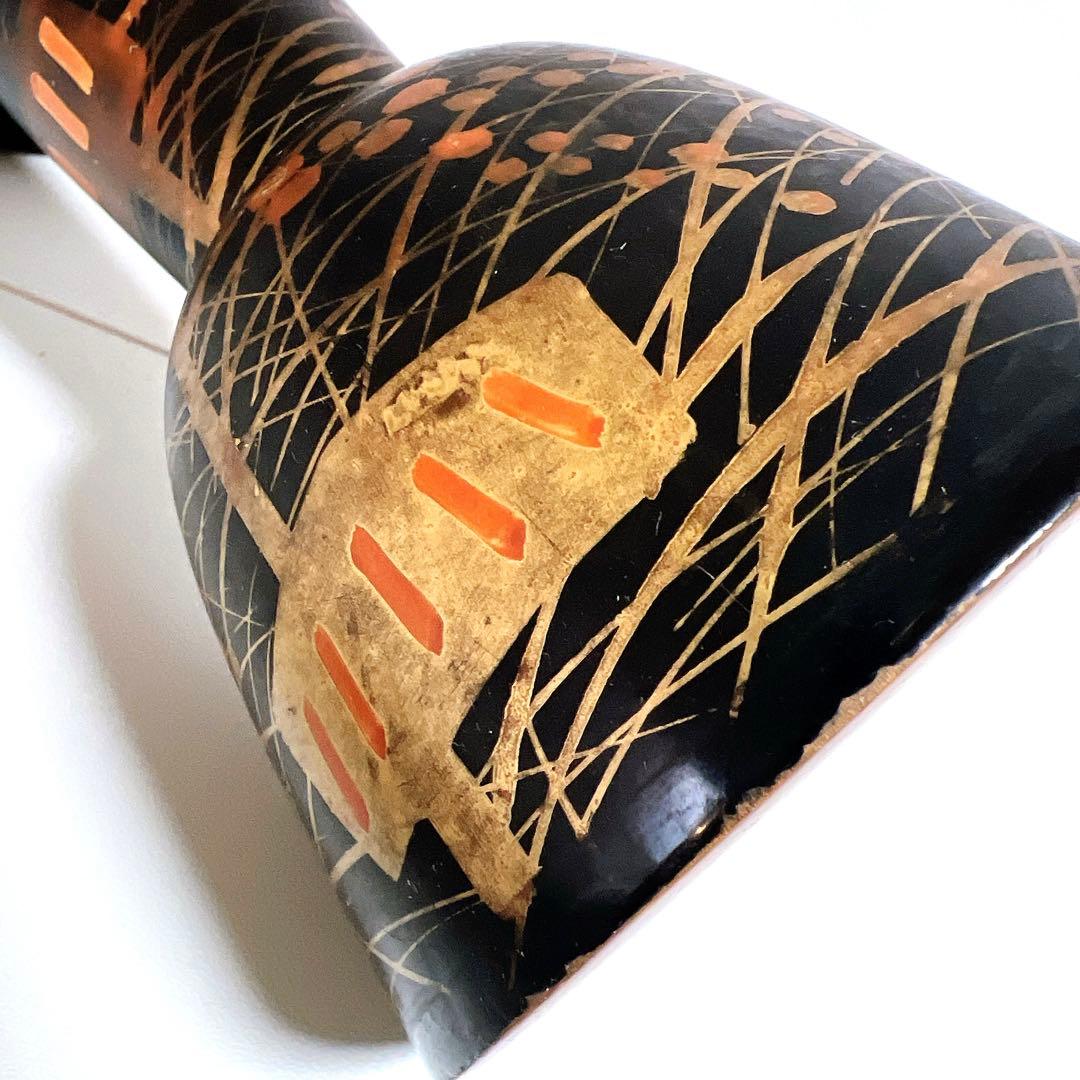 鼓　蒔絵　小鼓　胴　和楽器　漆塗り　伝統芸能　能 歌舞伎　金彩